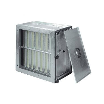 Filter cabinets for ventilation